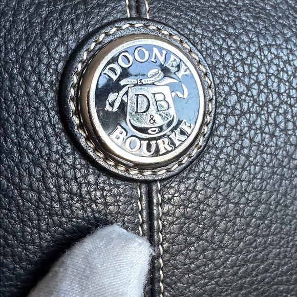 Dooney & Bourke Black Textured Leather wallet - Picture 10 of 14